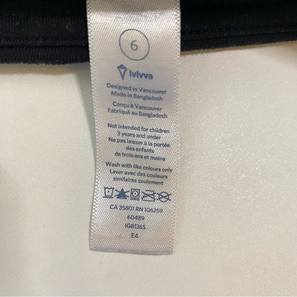 Ivivva Set The Pace Black Skirt - Picture 6 of 7